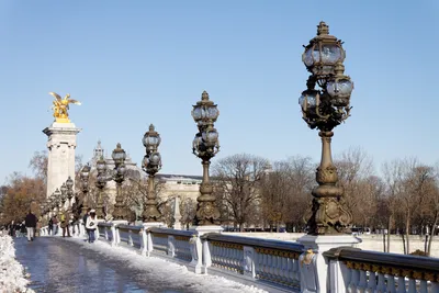 Мост Александра III в Париже (Pont Alexandre III)