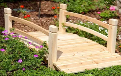 Мостик для сада своими руками/A bridge for a garden with your own hands -  YouTube