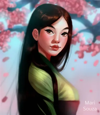 Фото Мулан / Mulan из мультфильма Мулан / Mulan, by cosmogirll