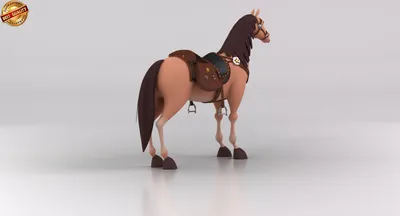 Новогодняя лошадка 🐎 ❄️ Красивая …» — создано в Шедевруме