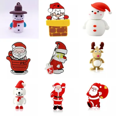 Christmas Cartoon Characters Stock Illustration by ©HitToon #59448889