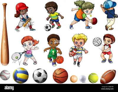 Веселые картинки про спорт для детей (43 фото) » Юмор, позитив и много  смешных картинок