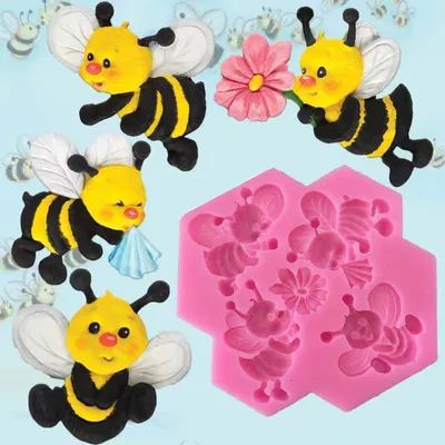 Милая мультяшная наклейка животное, маленькая пчела, Виниловая наклейка для  ноутбука, багажа, автомобиля, наклейка (12 см * 12,5 см) | AliExpress
