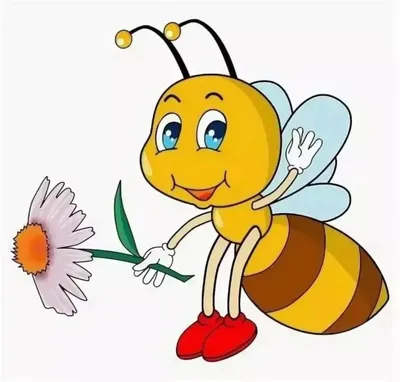 Прикольный рисунок пчелы - 73 фото