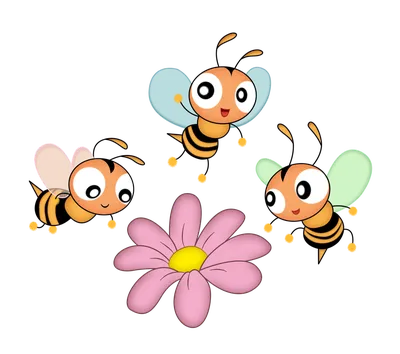 Пчелка детский рисунок - 69 фото