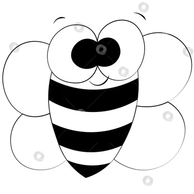 Пчелка рисунок (36 фото) » Рисунки для срисовки и не только