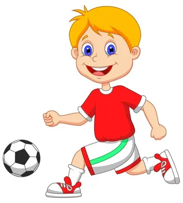 Футболист детский рисунок - 73 фото
