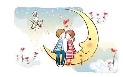 Super tierna | Valentine cartoon, Valentine's day illustration, Love  illustration