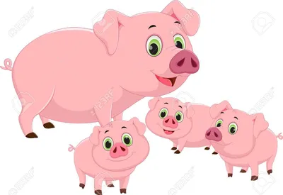 Image result for piggy clip art | Pig illustration, Pig cartoon, Pig art