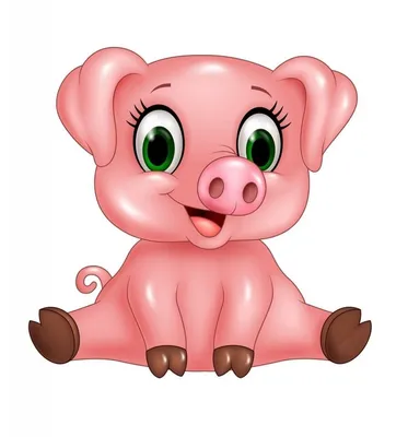 Арт рожицы свиньи - 57 фото