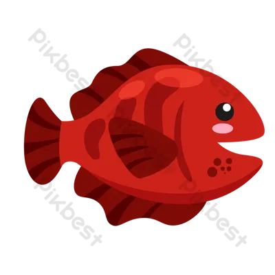 Русалочка Грабеж, Мультяшная Рыба, Мультяшная Рыба, мультипликационный  персонаж, животные, мультфильмы png | PNGWing