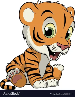 Мультяшные тигры, львы | Animal drawings, Cartoon clip art, Cartoon tiger