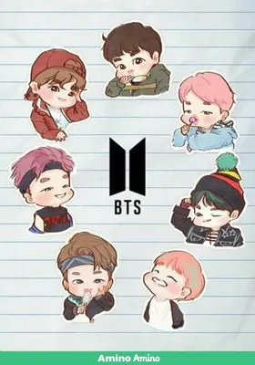 Маленькие bts рисунки (24 фото) » Рисунки для срисовки и не только