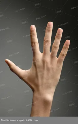 Изображение мужской руки для дизайна