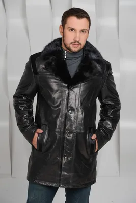 Купить Мужскую куртки-дубленку с доставкой | Артикул: NM-176-1