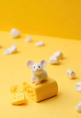 Мышка и сыр | Painting, Illustration, Oil painting