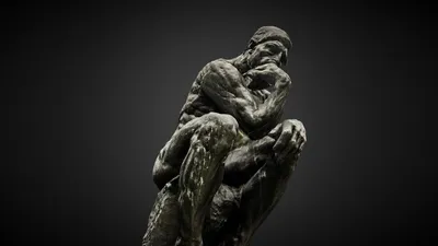 Огюст Роден - Мыслитель, 1903, 145×180 см: Описание произведения | Артхив