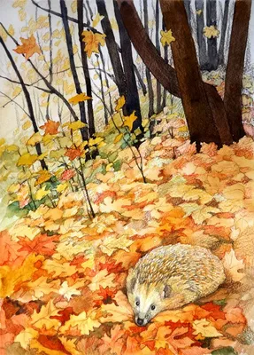 Идеи на тему «Осень» (110) | картины, рисунки, расписанные холсты