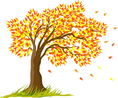 Осень/Осень нарисованные листья Графика, Графика - Envato Elements