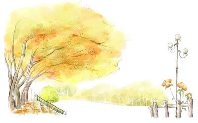 Нарисованный Вручную Плакат Осенний Пикник И Лист Осенью — стоковая  векторная графика и другие изображения на тему Осень - iStock