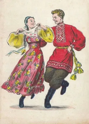 Развитие русских народных танцев