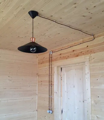 Подключение электропроводки в деревянном доме