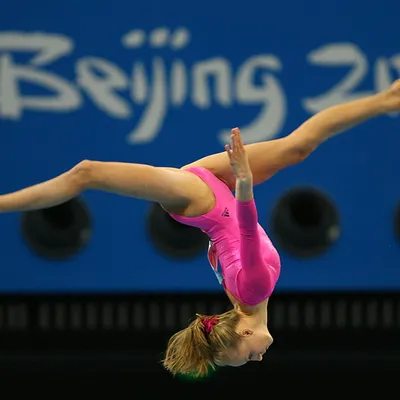 Победа Насти Люкин в гимнастическом многоборье | Пекин-2008