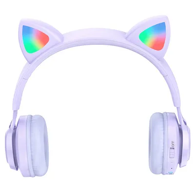 Беспроводные наушники \"W39 Cat ear\" для детей - HOCO | The Premium  Lifestyle Accessories