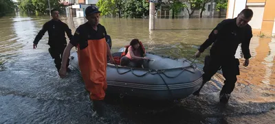 В результате наводнения в Индиане погибли шестеро | Видео | Известия |  22.03.2020