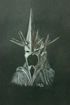ArtStation - Lord of the Rings Nazgul Pen Drawing