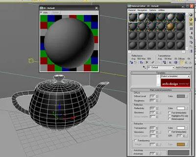 Уроки 3ds Max: Рендер под акварельную отмывку