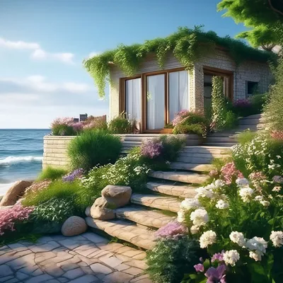 Частный дом на берегу моря