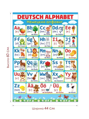 Английский алфавит для детей с картинками. Английский алфавит для печати