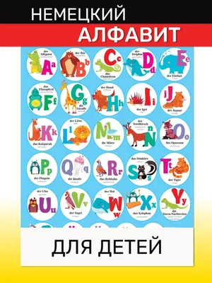 Умный веер. Немецкий алфавит: с занимательными заданиями – купить по цене:  209,70 руб. в интернет-магазине УчМаг