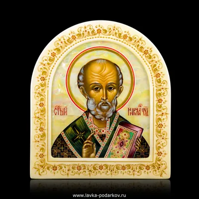 Купить старинную Икону Святой Николай Чудотворец в антикварном магазине  Оранта в Москве артикул 338-22