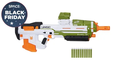 Nerf's newest blaster shoots spinning balls for dramatic curves