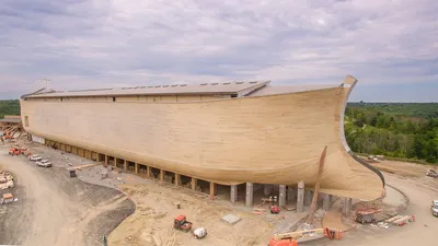 Ноев ковчег\" XXI века в тематическом парке Ark Encounter - самое крупное  здание из деревянного каркаса в США | ARCHITIME.RU