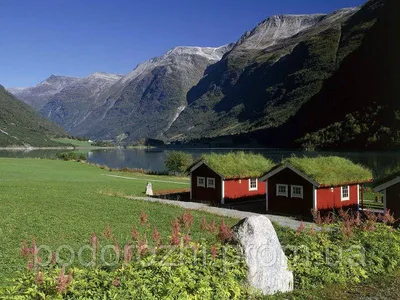 Фотографии Лофотенские острова Норвегия гора Природа Озеро Пейзаж