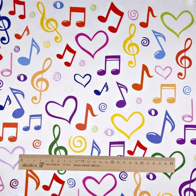 Музыкальные ноты, сердце Векторный объект Stock | Adobe Stock