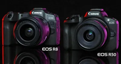 Новинки Canon февраль 2023 - EOS R8 и R50, RF 24-50mm и RF-S 55-210mm