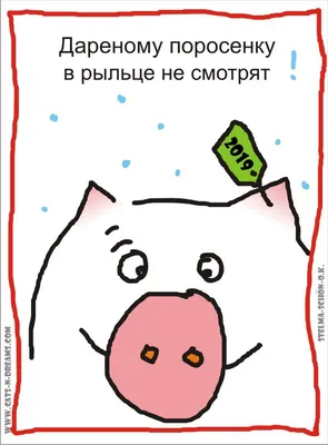 С Новым годом! Набор открыток для посткроссинга \"Год свиньи\" - «Знаю, что  на этот новый год принято дарить символ года - Быка, но как можно устоять  перед такими милыми свинками?! » | отзывы