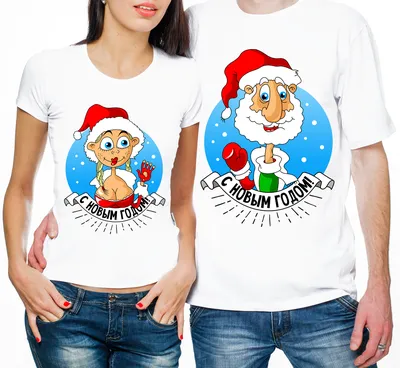 Каталог Новогодние футболки \"Милые пингвинчики\" от магазина ON-TREND