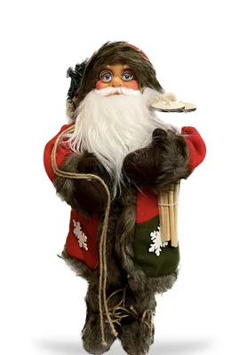 Игрушка Санта в красном новогодняя 60 см | Новогодний декор | Arbuz.kz