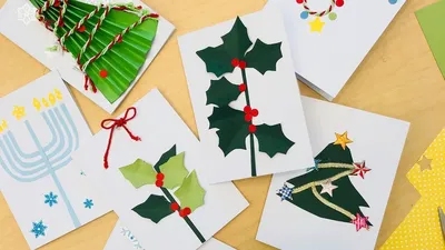 Новогодние поздравительные открытки для детей (36 фото) » Уникальные и  креативные картинки для различных целей - Pohod.club