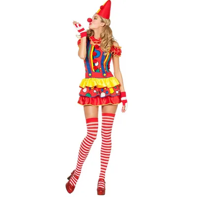 Изображение клоунского костюма для детского новогоднего утренника