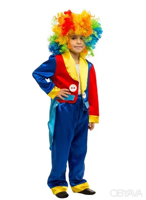 Изображение клоунского костюма для новогоднего настроения