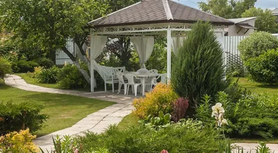 Новые идеи для дачи сада и огорода своими руками. | Garden design, Backyard  garden, Backyard landscaping