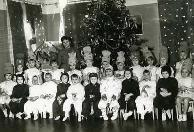 Фото \"Новый год в детском саду\", 1965 - 1968, г. Москва - История России в  фотографиях