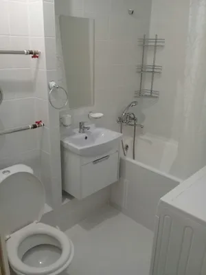 Объединение ванны и туалета в панельном доме до и после (48 фото) -  красивые картинки и HD фото
