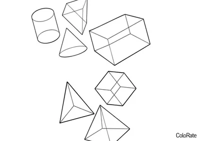 Набор объемных геометрических фигур, 14шт. | Learning Resources| Купить в  Москве